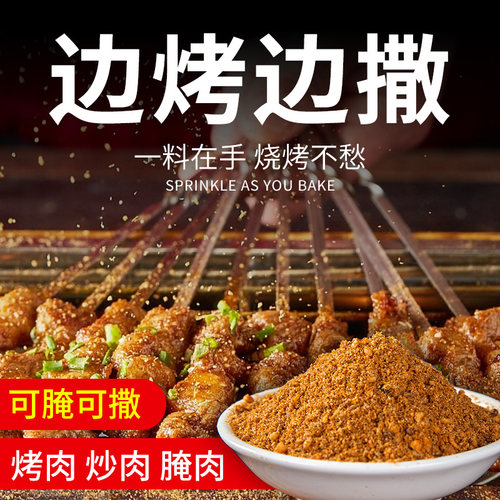 特瑞肯烧烤撒粉商用油炸串串