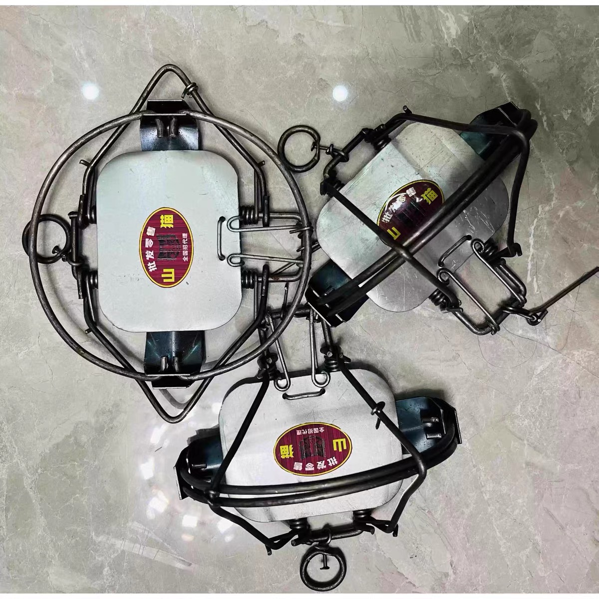 捕鼠神器老鼠夹家用老式圆形老式