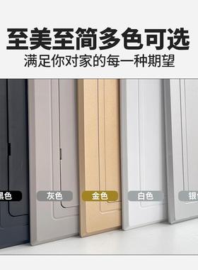 粘贴式检修口免打孔自粘遮挡盖板下水管道装饰盖挡盖板通用型平贴