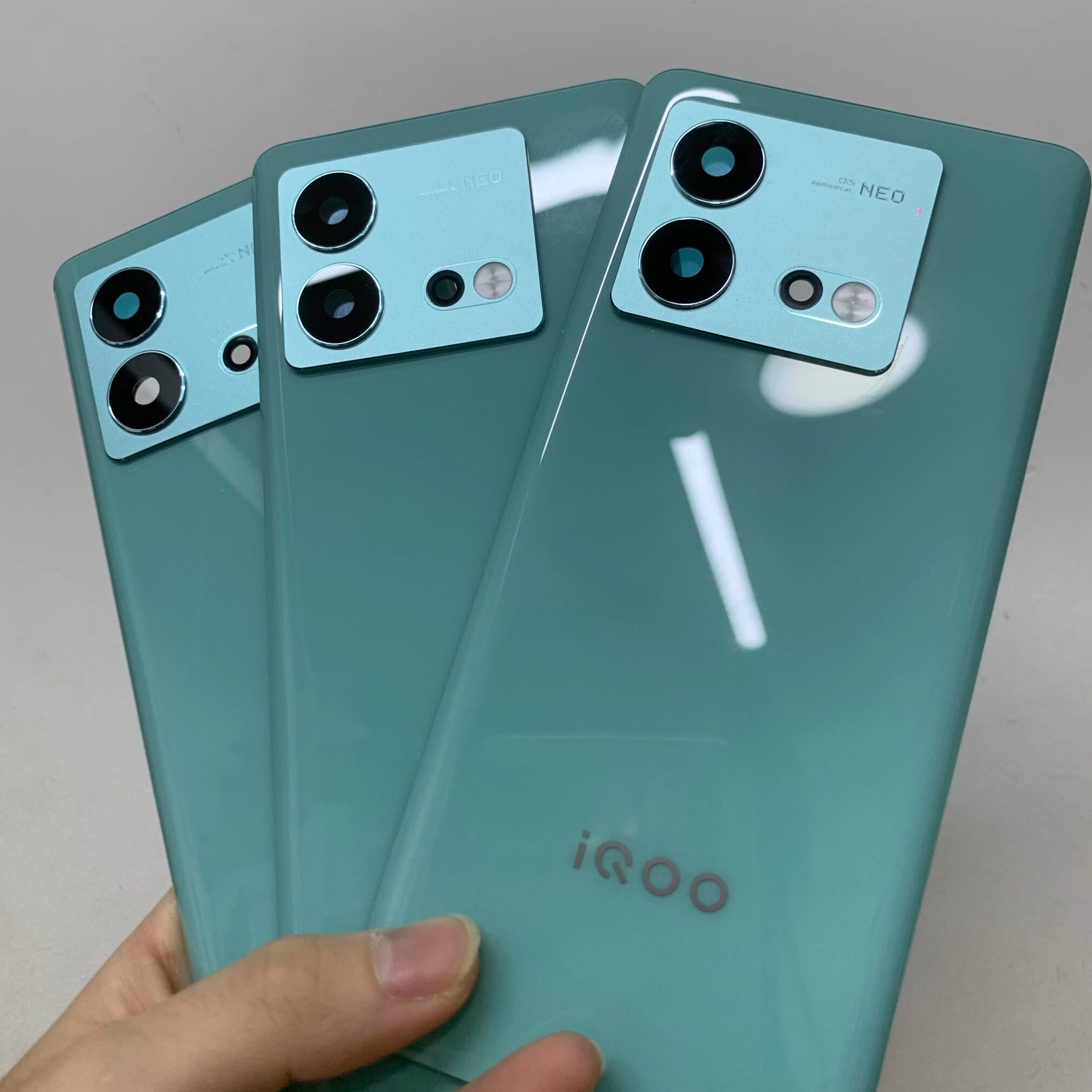 适用于vivoIQOONeo8玻璃后盖Neo8Pro手机后壳电池盖【有标】后配图片