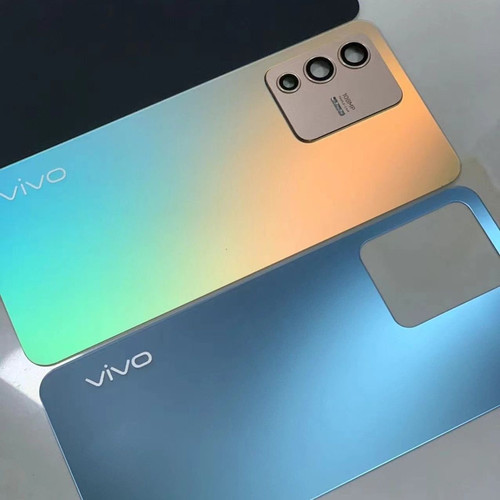 适用vivoS12s12全新手机后盖玻璃磨砂后壳外壳手机电池盖有logo