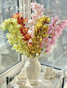 大花惠兰鲜切花上新了斗南鲜花直发雍容高贵人间富贵花花期一个月