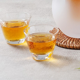 日式 单只 玻璃白酒清酒酒具 家用米酒黄酒热酒酒杯