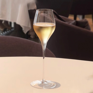 高颜值日式木村白葡萄酒杯 餐厅香槟起泡酒杯高脚杯甜酒红酒杯