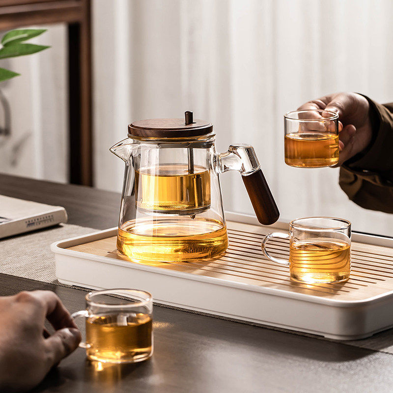 2026新款茶壶泡茶家用茶水分离器玻璃懒人茶具飘逸杯年轻人泡茶壶