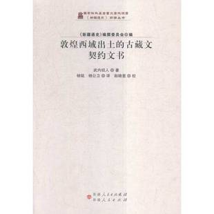正版9成新图书丨 敦煌西域出土的古藏文契约文书/《新疆通史》翻译丛书  武内绍人著；杨铭，杨公卫译；赵晓意校 9787228188321