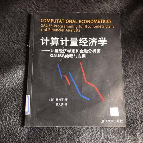 正版9成新图书丨 计算计量经济学:计量经济学家和金融分析师GAUSS程与应用978789  （美）林光平著；杨大勇译 9787894940537