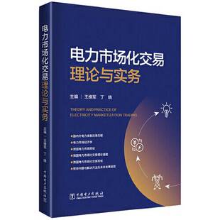正版图书丨 电力市场化交易理论与实务 王维军;丁晓 9787519872793