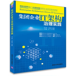 正版9成新图书丨 集团企业IT架构治理实践  刘云峰，刘继承编著 9787302351580