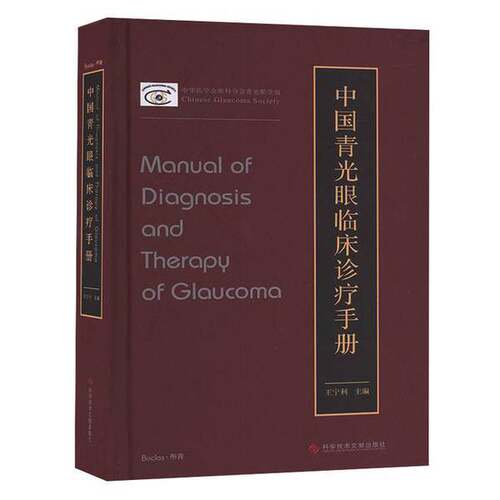 正版图书丨 中国青光眼临床诊疗手册  王宁利 9787518951901