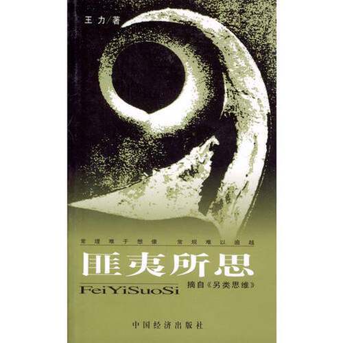 正版图书丨 匪夷所思摘自《另类思维》  王力著 9787501748747