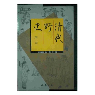 正版9成新图书丨 清代野史(全四册) 吴明贤主编 9787805238760