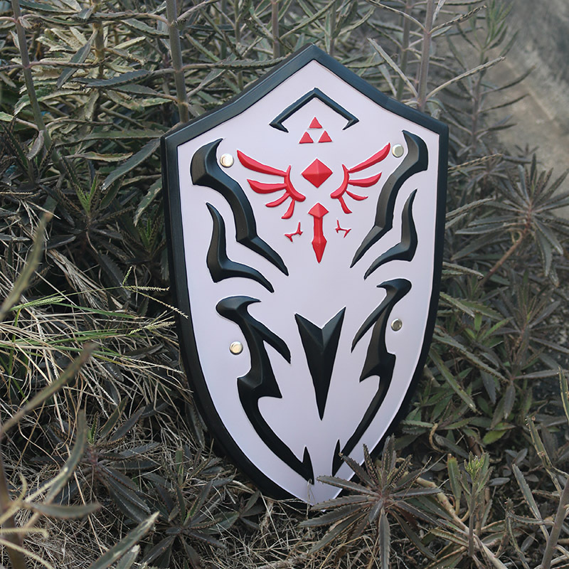 23款塞尔达林克族盾pu盾牌1：1橡胶道具天空之剑游戏盾武器玩具