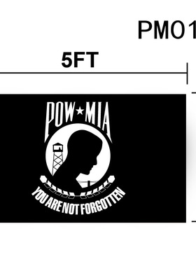 USA Pow Mia战俘与失踪的士兵旗帜All Gave Some旗帜制作跨境
