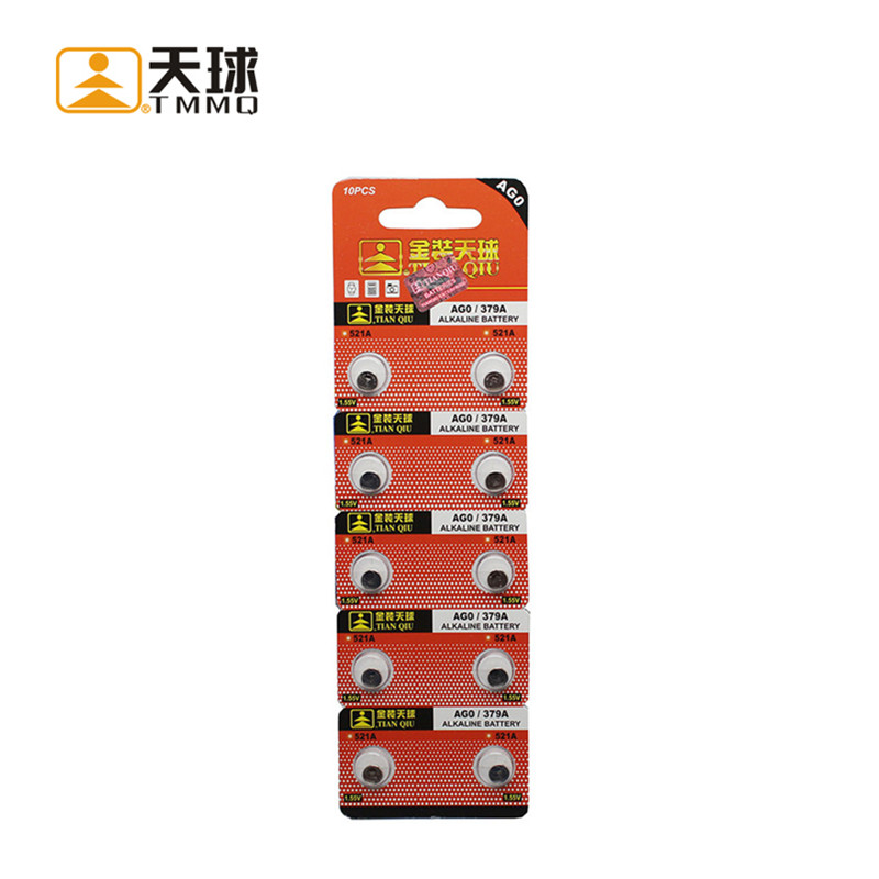 AG0天球TMMQ 手表电子LR69 SR521 379温度计1.5V 纽扣电池 单粒价