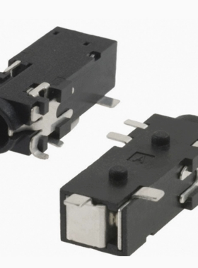 SJ-43516-SMT-TR贴片CUIINC插孔3.5MM耳机电话插座音频贴片插口6P