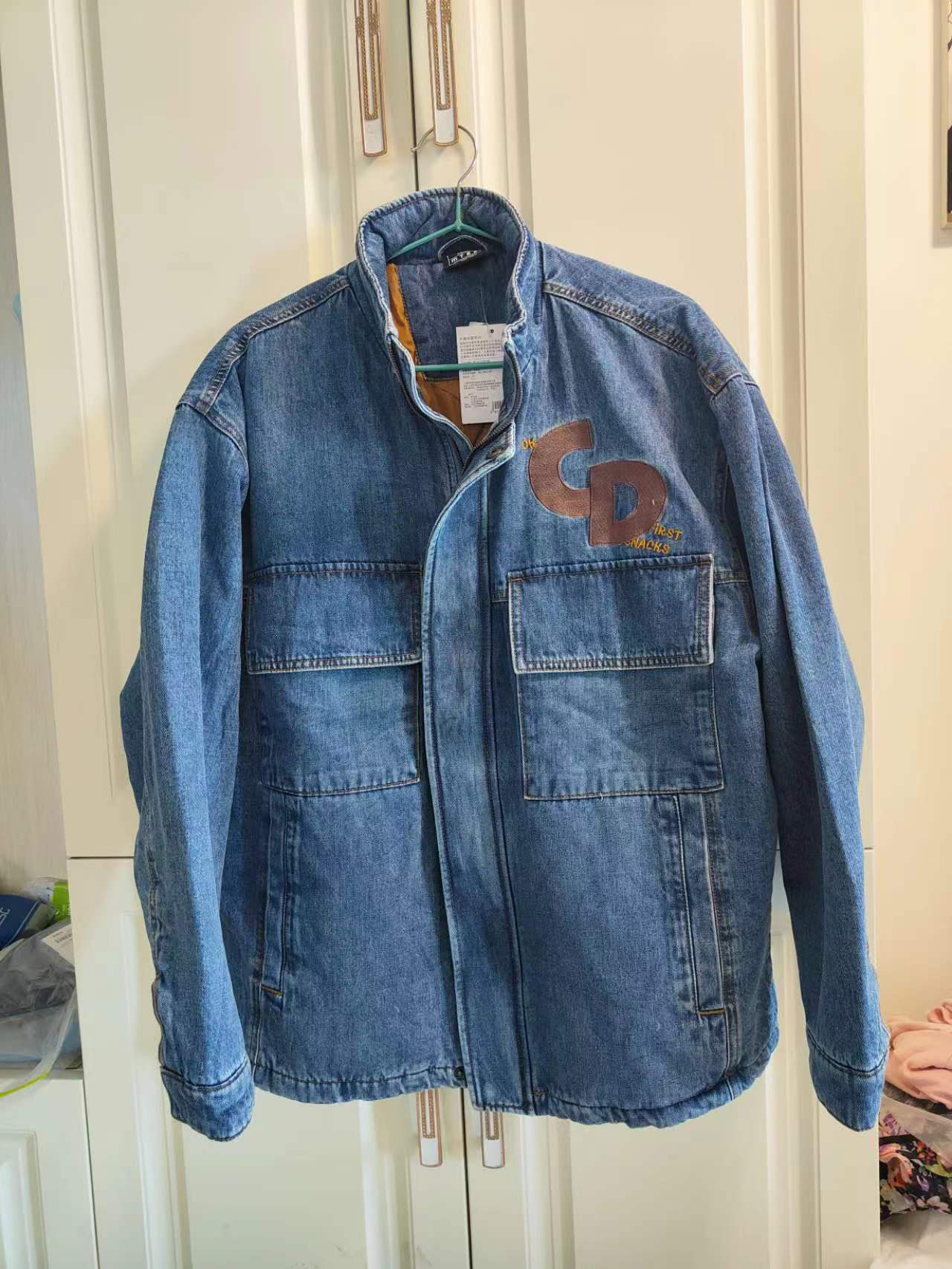 中华美家牛仔加厚棉服