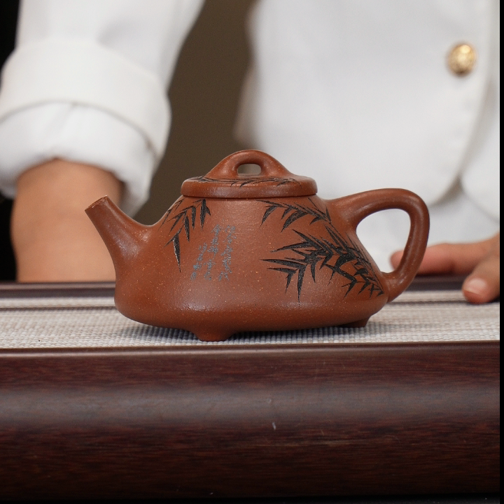 邵德华  子冶石瓢 邵氏老沉香泥 320cc