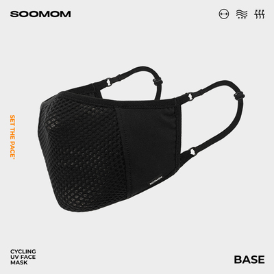 SOOMOM | BASE 防晒骑行口罩透气面罩防飞虫男女通用自行车运动
