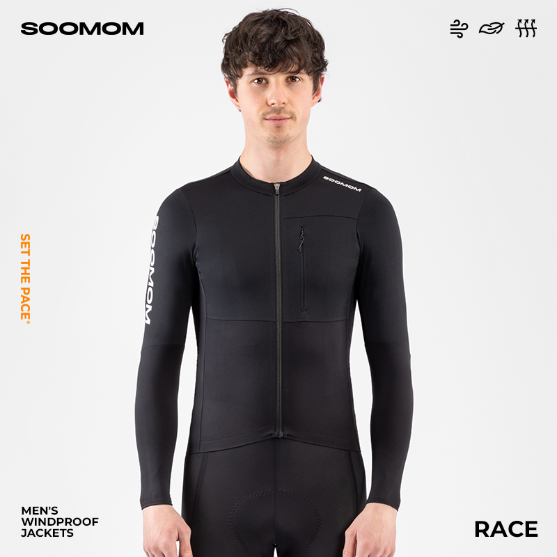 SOOMOM男士公路车储物骑行服长袖