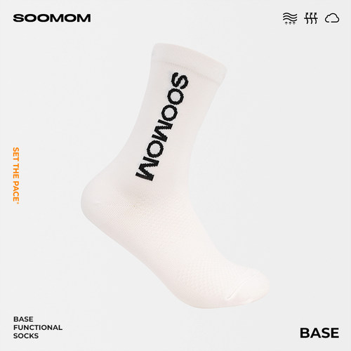 SOOMOMBASE机能骑行袜男女通用
