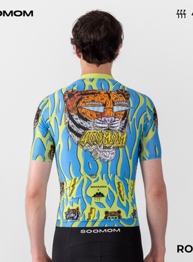 SOOMOM x MULGA | 联名限定款男士公路车骑行服男款短袖上衣新款