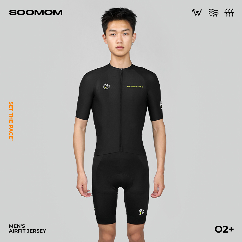 SOOMOM|O2+男士骑行服短袖上衣