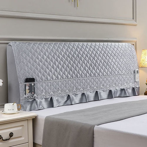 硬板床头套罩软包靠垫1米5防尘罩床头罩通用2024新款高档高级感