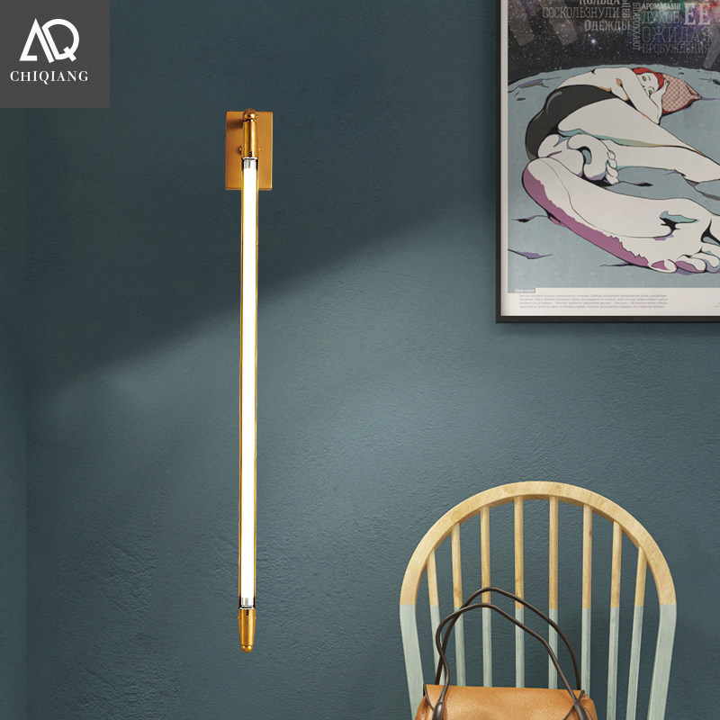 后现代简约长条T5壁灯北欧创意个性工业风酒店客厅走廊过道墙壁灯在类目 家装主材, 灯具灯饰, 壁灯中 - 来自Buy2taobao.com提供专业的淘宝代购服务