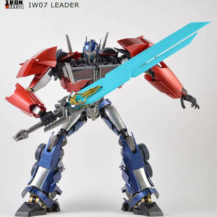 冲锋柱 IW07 DLX比例 之证 擎天OP柱 关节可动模型玩具 领袖