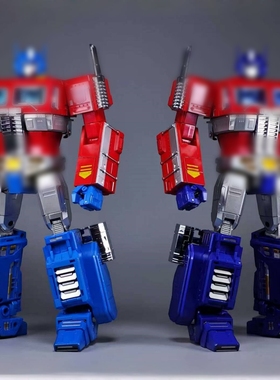 金属色全涂装 mp10日版 MP10美版 擎天OP柱 G1动画 变形玩具模型