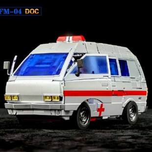 FT救护车 FansToys FM04 04救护车 MP比例汽车人变形玩具模型