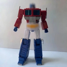 万相再版 MP44擎天OP柱 大哥柱子G1无背包白色大腿汽车人变形玩具