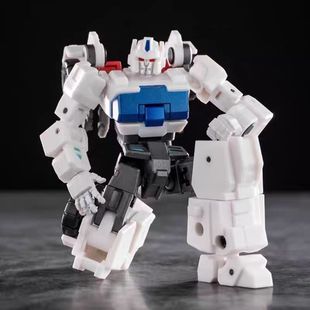 44FG 白色 通天T晓 通二哥变形玩具 铁工厂 初代城市指挥官