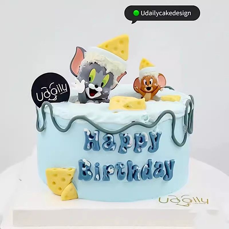 猫和老鼠蛋糕装饰摆件小老鼠网红汤姆杰瑞儿童甜品公仔奶酪模具,节庆用品/礼品,节日装扮用品,淘宝优惠券,粉丝福利购,淘宝优惠卷