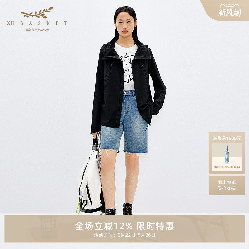 格子肌理面料，可堆叠帽子，镭射LOGO