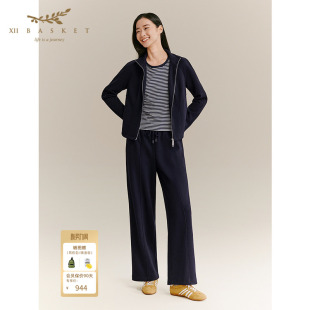 BASKET十二篮商场同款 阔腿裤 冬季 休闲百搭直筒裤 子女 时尚 XII