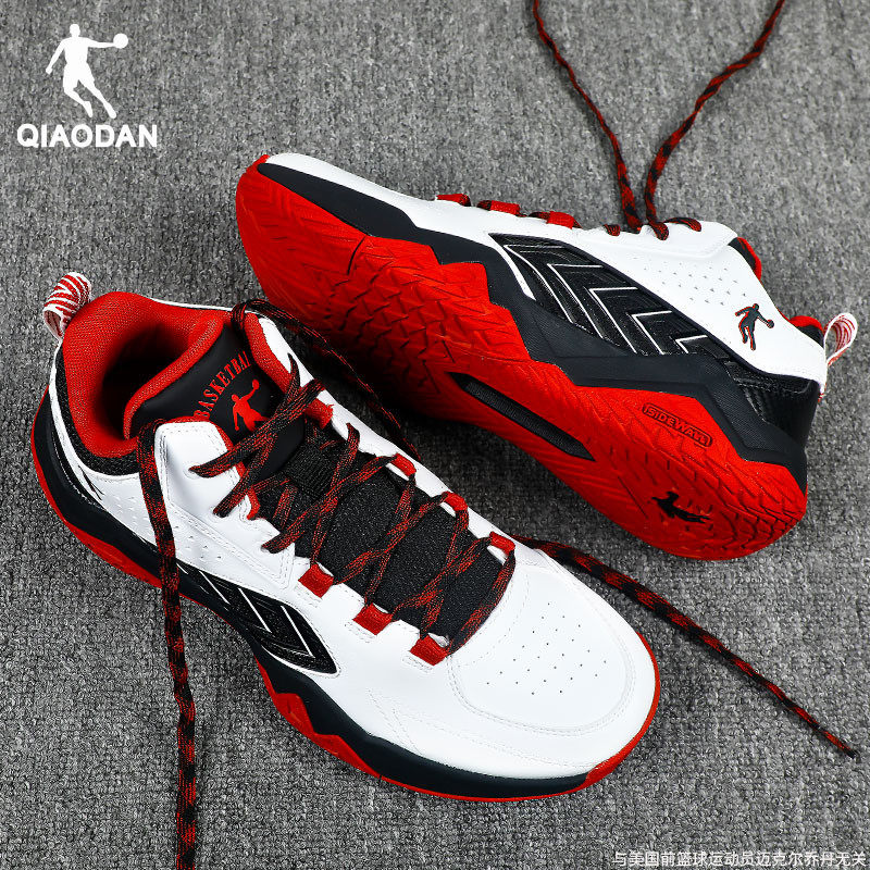 乔丹减震篮球鞋男鞋2025冬季新款官方正品实战球鞋轻便耐磨运动鞋