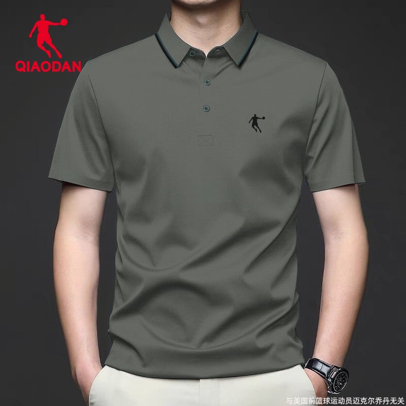 乔丹短袖男polo衫2025夏季新款男士T恤白色保罗衫官方正品运动服