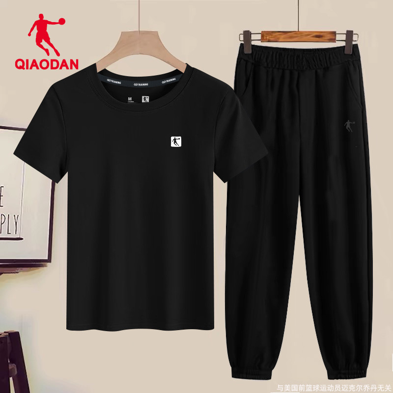 乔丹运动套装女跑步两件套
