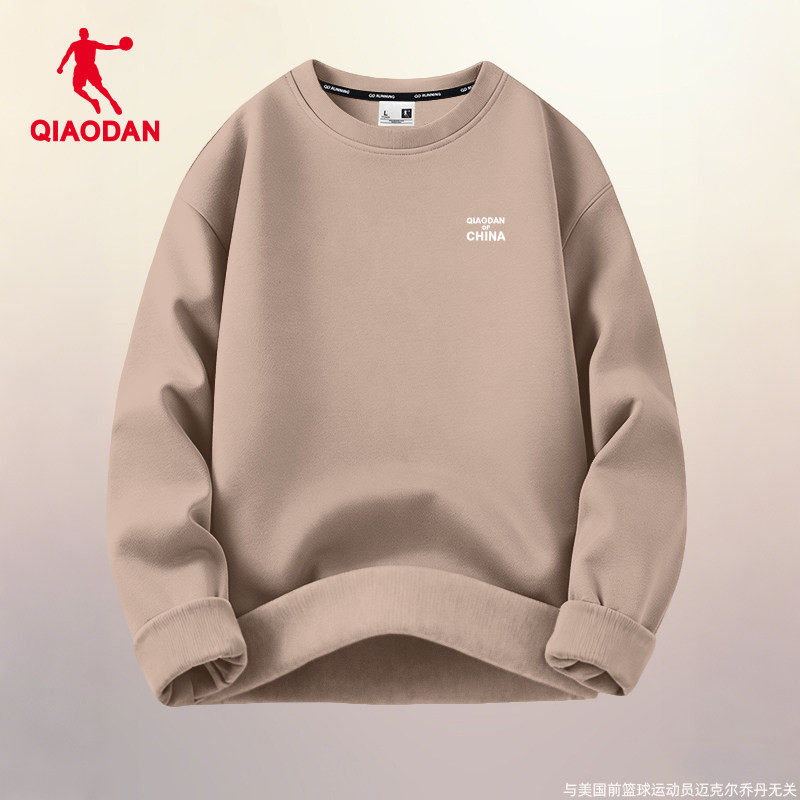 乔丹卫衣男款宽松百搭套头衫2026春季新款圆领打底长袖上衣运动服