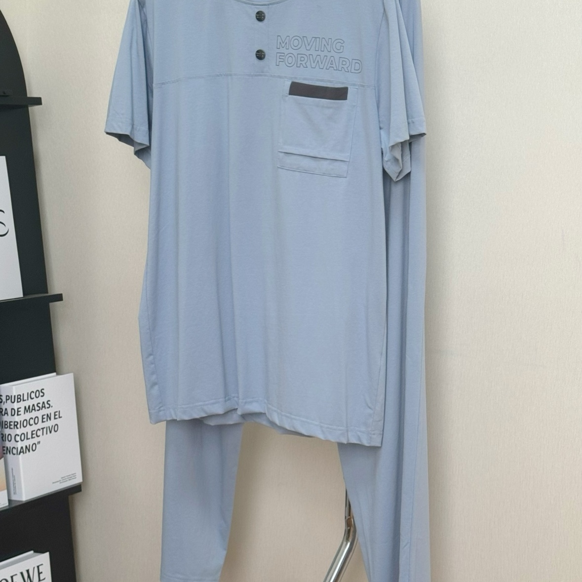 芬腾睡衣男款2025年夏季纯棉短袖长裤休闲家居服套装专柜款断码清