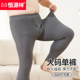 秋裤 抗菌保暖打底衬裤 男士 宽松薄款 冬 纯棉春秋季 恒源祥加肥加大码