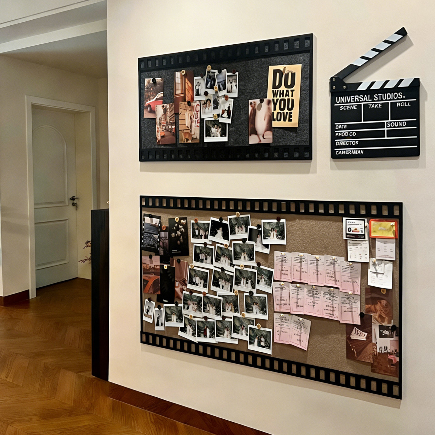 氛围感免打孔毛毡板照片墙毛毡墙贴软木展示墙房间装饰房间的东西电视机背景板书桌墙面拼豆成品收纳相框环创,文具电教/文化用品/商务用品,软木板/照片板/毛毡板,淘宝优惠券,粉丝福利购,淘宝优惠卷