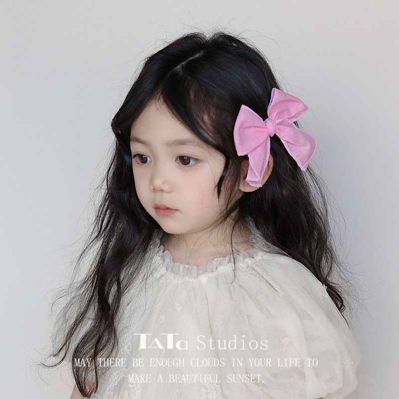 韩版儿童蝴蝶结发夹发饰