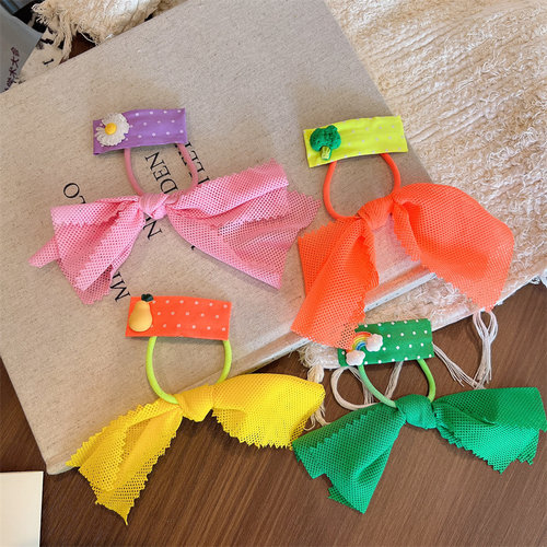 蝴蝶结头绳皮筋发圈小女孩发饰