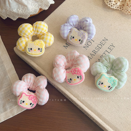 女童大肠发圈不伤发宝宝发绳头绳