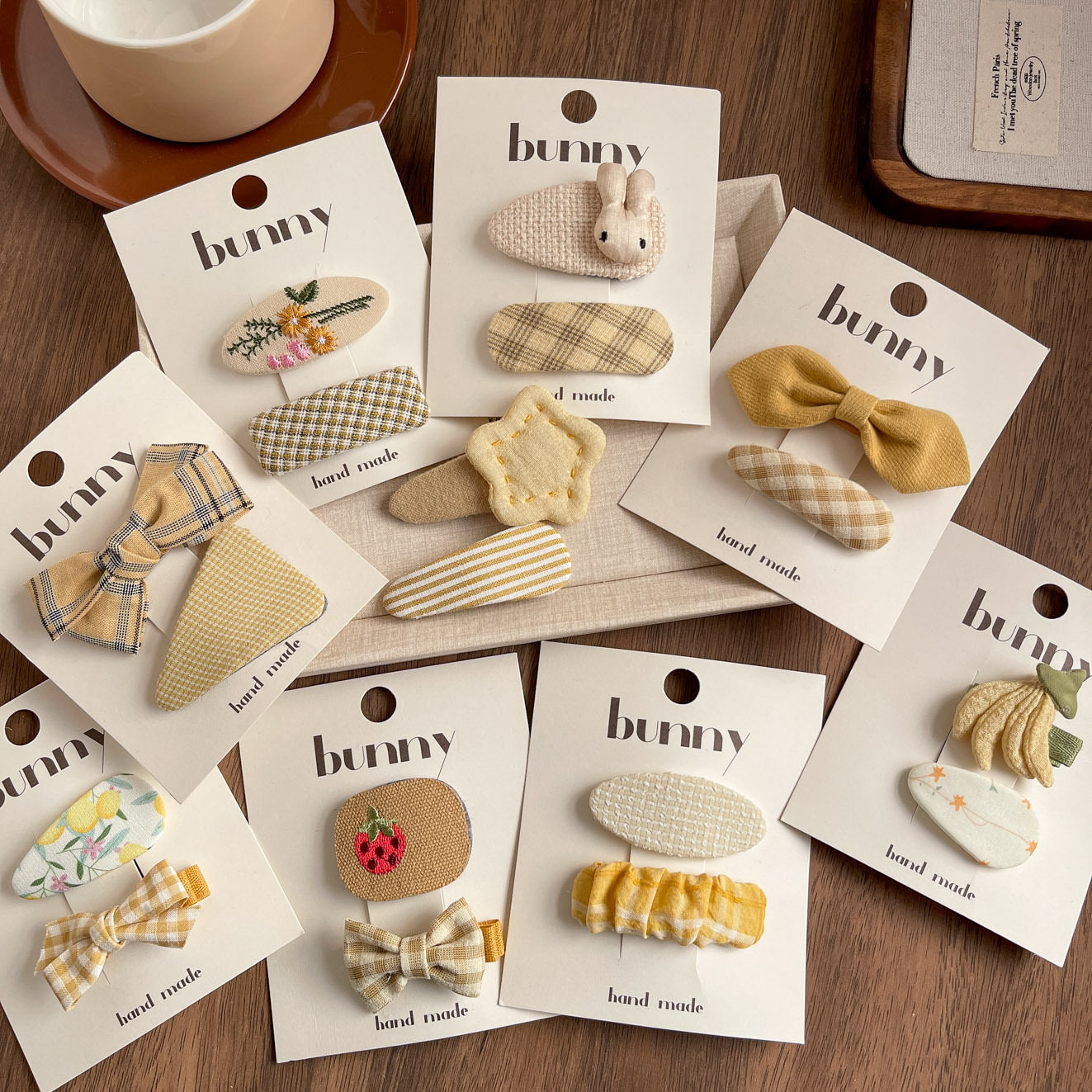 春季奶油布艺蝴蝶结女童发夹可爱兔子百搭甜美刘海碎发发饰BB夹,童装/婴儿装/亲子装,发饰,淘宝优惠券,粉丝福利购,淘宝优惠卷