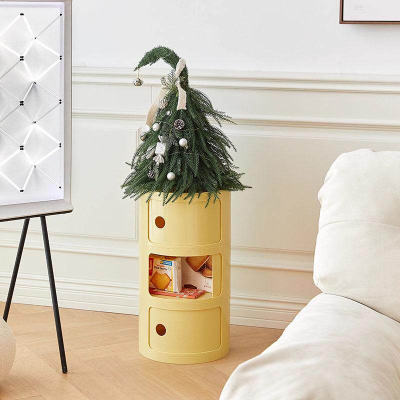 卧室儿童床头柜简约现代置物架小型圆形沙发侧边收纳柜床边小柜子,住宅家具,床头柜,淘宝优惠券,粉丝福利购,淘宝优惠卷