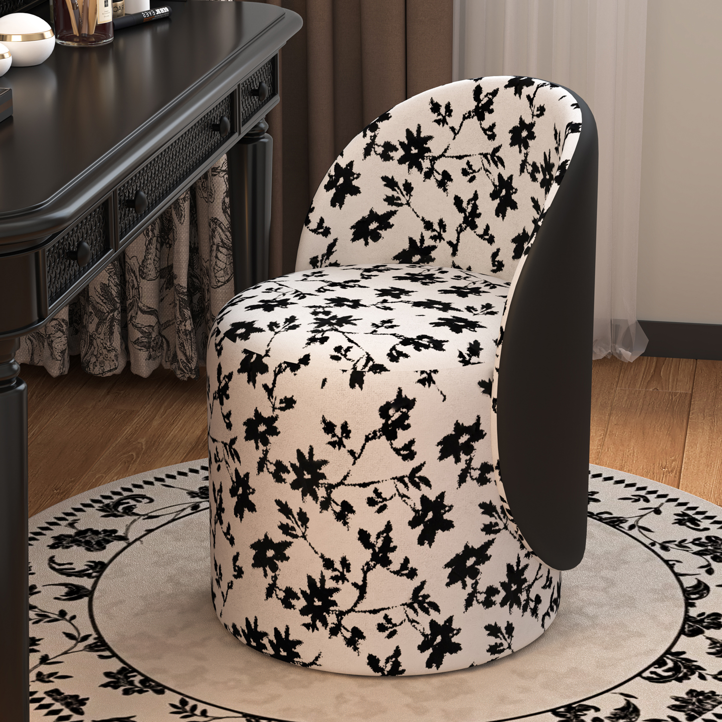 中古风家用椅子女生卧室2025新款